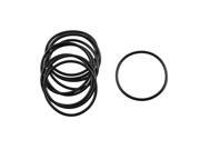 10 Pcs 32.5mm Inside Dia 1.8mm Thickness Rubber Oil O Ring Sealing Gasket