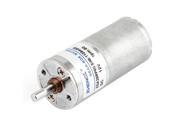 DC 12V RPM 80 4mm Shaft Magnetic Electric Gear Box Motor Replacement
