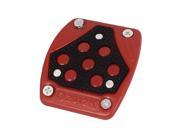 5mm Mounting Hole Gas Clutch Brake Front Pedal Cover Black Red Replacement