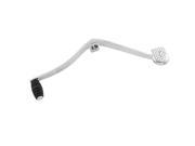 Unique Bargains Motorcycle Scooter Sliver Tone Shift Pedal Lever 14mm Hole Dia for CG 125