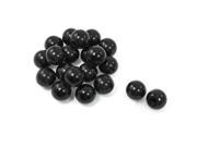 Unique Bargains 20 x 32mm Dia 8mm Thread Black Plastic Ball Knobs for Machine Tool