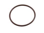 Unique Bargains 65mm OD 3.5mm Thickness Coffee Color Fluorine Rubber O ring Oil Seal