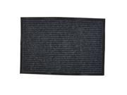 Anti slip Stripe Bedroom Kitchen Area Rug Carpet Doormat 24 x 16 Black