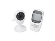 US Plug Wireless Security Camera Temp Time LCD Display Baby Monitor Night Vision