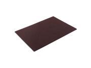 Optional Clipping Self Adhesive Furniture Felt Pad Brown 11.8 x 8.3 x 0.1 Inch
