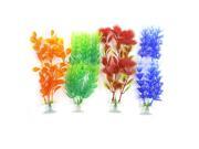 4 Pcs Aqua Plastic Decoration Ornament Plant Suction Cup