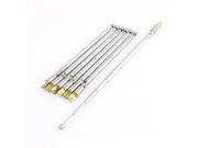 7 Pcs 5 Sections Rotated 180 Degree Telescopic Antenna Aerial 13 Length