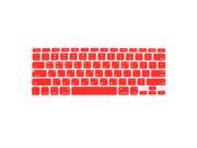 Korean Silicone Keyboard Skin Cover Red for Apple Macbook Air 13 15 17