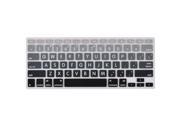 Computer Silicone Protection Dustproof Keyboard Protector Film Cover Gray 13