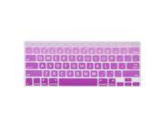 Laptop Computer Silicone Dustproof Keyboard Protector Film Cover Purple 13