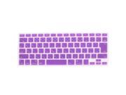 Japanese Silicone Keyboard Skin Cover Purple for Apple Macbook Air 13 15 17