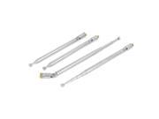 4pcs 3850mm 6 Sections Telescopic Radio Control Antenna Remote Aerial 360 Degree