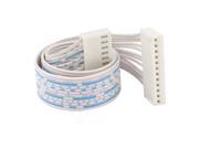 2.54mm Pitch 12 Pin 12 Wire 24AWG Female IDC Flat Ribbon Cable 31cm