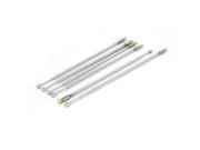6pcs 600mm 4 Sections Telescopic RC TV Control Antenna Aerial Mast 360 Degree