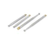 4pcs 8.5 5 Sections Telescopic Rod Antenna Remote Aerial for TV RC Controller