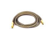 Unique Bargains 1.5M Digital Optical Fiber Optic Audio Cable Cord OD 8.0