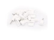 Anti Dust Headset Charger Plug Ear Cap Stopper Protector 3.5mm White 10 Sets