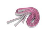 Unique Bargains 1.25mm Pitch 10 Pin 10 Wire Flat IDC Ribbon Extension Cable Cord 3 Meter 3pcs