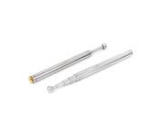 2pcs 210mm 5 Sections Telescopic Antenna Aerial Mast Rod for RC Radio Controller