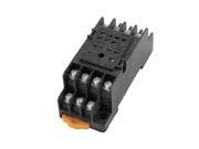 PYF14A 14Pin 35mm DIN Rail Panel Mounted HH54P Power Relay Socket Base