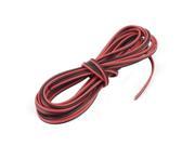20AWG Indoor Outdoor PVC Insulated Electrical Wire Cable Black Red 6 Meters
