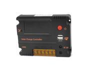 Unique Bargains CMG 2420 20A 12V 24V PWM LCD Solar Panel Charge Controller Auto Control Switch