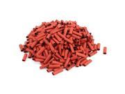 1 Length Polyolefin Heat Shrink Wrap Tubing Electrical Cable Sleeve Red 500Pcs