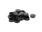 SKT 30 Plastic 30mm Dia Snap in Type Locking Hole Plugs Button Cover 20pcs