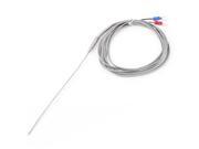 K Type 1.5mm Dia Thermocouple Temperature Measurement Sensor 2M