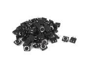 90pcs 12mmx12mmx5mm 4 Terminals Momentary Round Cap Tact Tactile Mini Switches
