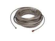 Unique Bargains 39.4Ft Silver Tone Metal K Type Thermocouple Extension Wire