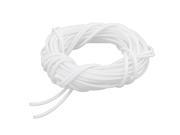 Machine Wire PVC Organize Tube Sleeve Cable Markers Marking White 10.5m Length