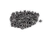 95Pcs 4 Terminals Momentary Tact Tactile Push Button Switch 6mmx6mmx5mm