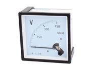 Unique Bargains SQ 96 AC 0 450V Analog Pointer Voltmeter Panel Mounting Meter Gauge