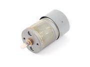 6V 30RPM Speed 4mm D Shaft Cylindrical Electric Micro DC Gearbox Gear Box Motor