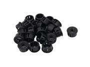 Cable Hose 16mm Mount Dia Snap in Webbed Bushing Harness Grommet Protector 22Pcs