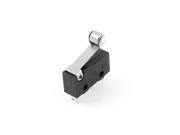 AC220 5A Micro Limit Switch Short Roller Lever Arm Subminiature SPDT Snap Action