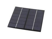 DC 6V 2.5W Rectangle Energy Saving Solar Cell Panel Module 115x130mm for Charger