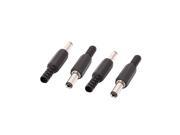 4PCS 3.5mm x 1.1mm Solder DC Power Cable Socket Jack Male Plug Connector Adapter
