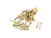 40pcs DC Power Plug 3.4mm x 2.4mm x 20mm Male Jack Connector Adapter Solder