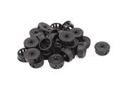 Cable Hose 21mm Mount Dia Snap in Webbed Bushing Harness Grummet Protect 26 Pcs