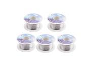 Unique Bargains 0.4mm Dia 63 37 Tin Lead Welding Soldering Solder Wire Rosin Core Reel 5PCS