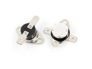 2 Pcs KSD301 Temperature Control Switch Thermostats 250V 10A 55 Celsius N.C.