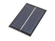 DC 6V 0.6W Rectangle Energy Saving Solar Cell Panel Module 90x60mm for Charger