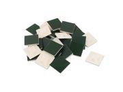 30Pcs 20 x 20MM Square Plastic Fixing Cable Wire Tie Self Adhesive Type Bases