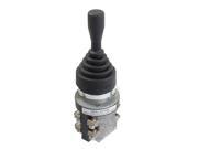 AC 380V 5Amp 4NO Latching 30mm Fixing Hole Electronic Circuit Joystick Switch