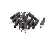 Unique Bargains 12PCS 3.5mm x 1.1mm Solder DC Power Cable Jack Male Plug Connector Adapter