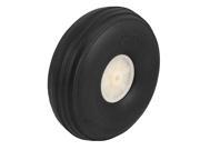 3.1mm Shaft Hole RC Plane Tail Tire Light Weight Sponge Wheel D70 H26.5