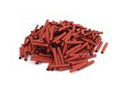 50mm Long Electrical Connection Cable Sleeve Heat Shrink Wrap Tubing Red 300Pcs