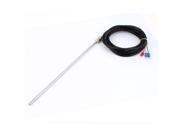3 Meter Cable PT100 Thermocouple Temperature 5*250mm Sensor Probe